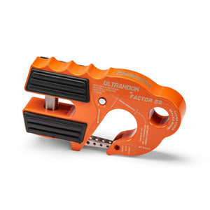 Ultrahook Winch Hook &amp; Shackle Mount Assembly - Orange