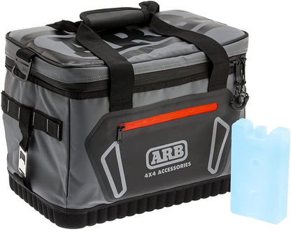 ARB Cooler Bag SII Charcoal W/ Red Highlights