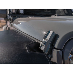 Jeep Wrangler JL &amp; Gladiator JT 18-24 Locking Hood Catch Kit