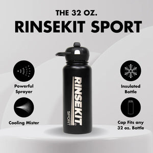 2 OZ RINSEKIT SPORT MISTING & SPRAY WATER BOTTLE