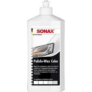 Sonax Polish &amp; Wax - White (500mL)