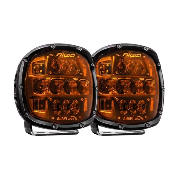 Adapt XP Xtreme LED Lights, 6 Inch, Amber PRO, Pair