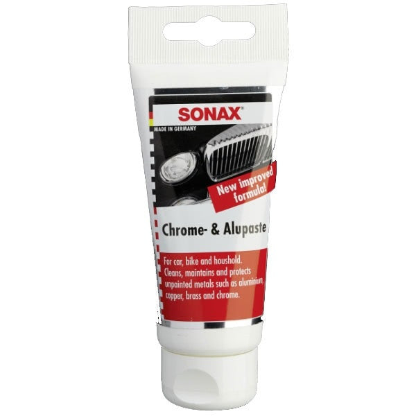 Sonax Chrome &amp; Aluminum Paste (75mL)