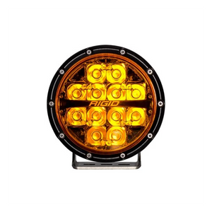 360 Series LED Round Fog Light, 6 Inch, Spot, Amber PRO, Pair