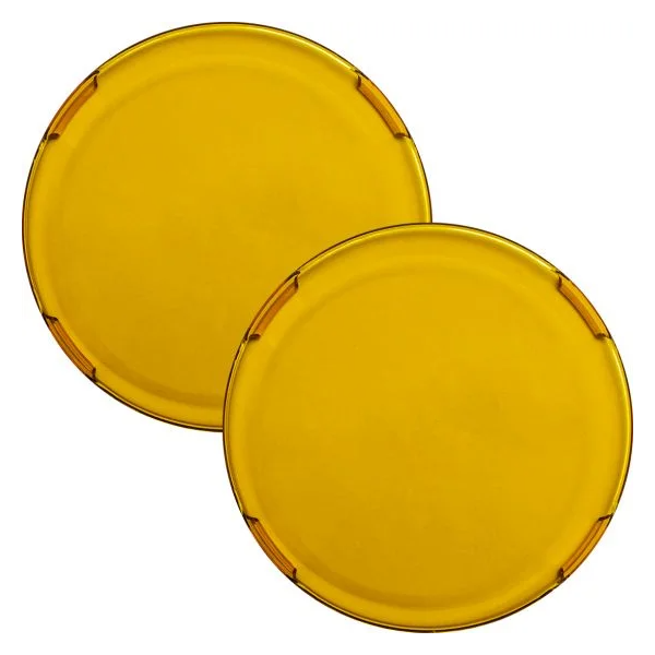 360-Series 6 Inch LED Light Covers, Amber, Pair