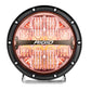 360 Series LED Round Fog Light, 6 Inch, Driving, RGBW Backlight, Pair