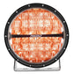 360 Series LED Round Fog Light, 9 Inch, Driving, RGBW Backlight, Pair