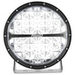 360 Series LED Round Fog Light, 9 Inch, Spot, RGBW Backlight, Single