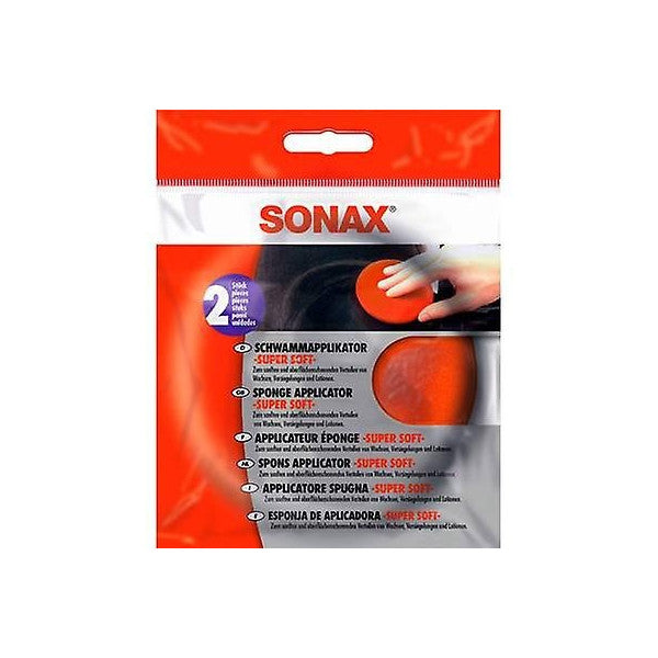 Sonax Red Sponge Applicator - Super Soft (2 pcs)