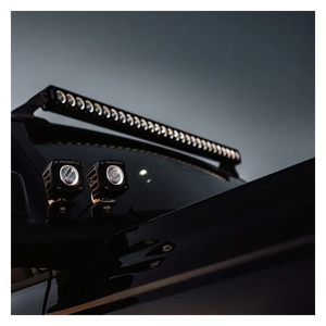 Revolve LED Light Bar, 40 Inch, Amber Trim Ring
