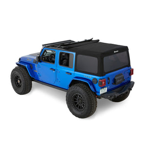 Jeep Wrangler JL 4DR 18-24 Squareback, Soft Top, Black Twill Premium