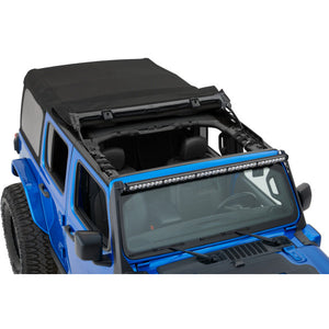 Jeep Wrangler JL 4DR 18-24 Squareback, Soft Top, Black Diamond