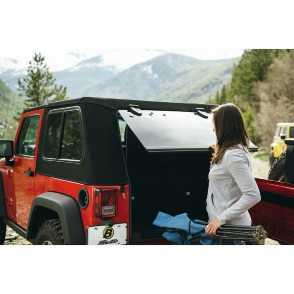 Jeep Wrangler JK 2DR 07-17 Trektop NX PRO 2.0, Twill, Soft Top