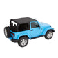 Jeep Wrangler JK 2DR 07-17 Trektop Slantback, Soft Top, Black Diamond