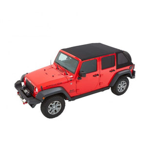 Jeep Wrangler JK 4DR 07-17 Trektop NX, Soft Top, Black Diamond