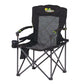 King Hard Arm Camp Chair - With Lumbar Support