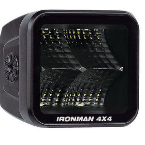 40W Bright Cube Flood Beam LED Cube Light - 81 x 75mm (Each) - Clear