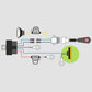270W Bright Sabre-X Single Row Slim Lightbar 1281mm (50”) Straight