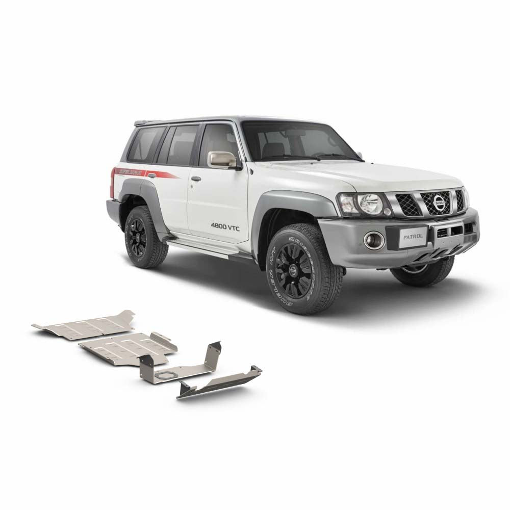 Nissan Patrol Y61 Aluminum Skid Plate