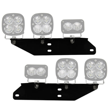 Ford F150 Raptor 17-24 Triple Mount Fog Light Brackets