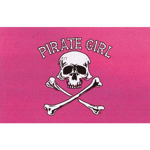 Flag 2 x 3" - Pirate Girl