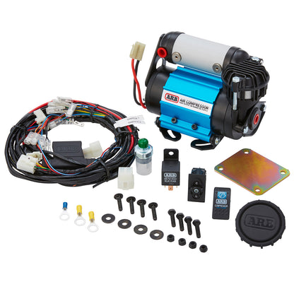 On-Board High Performance Single Piston Air Compressor Kit, 12V