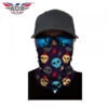 AOR Bandana Face Mask – Skulls & Lightning