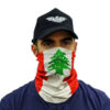 AOR Bandana Face Mask - Flag Lebanon