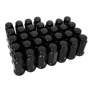 صامولة عجلة علوية مطلية بالكروم الأسود المعالج بالحرارة مقاس 14x1.5 من GM، تويوتا وجيب رانجلر JL/JT