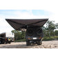 Professional Series Eagle Wing Awning, 2.3m, 270 Degree, Free Standing, Grey