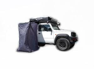 ستارة حمام Adventure En-Suite مع إضاءة LED، باللون الرمادي