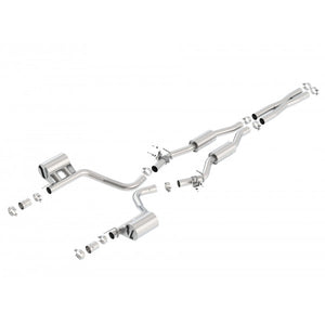 Dodge Challenger 15-20, 6.4L SRT 392 / Scat Pack Touring Cat-Back Exhaust