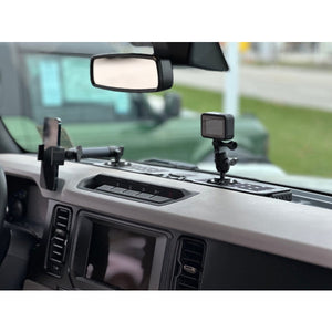 Ford Bronco 2021-2024 RubiGrid Platform Dash Mount Device Phone Holder