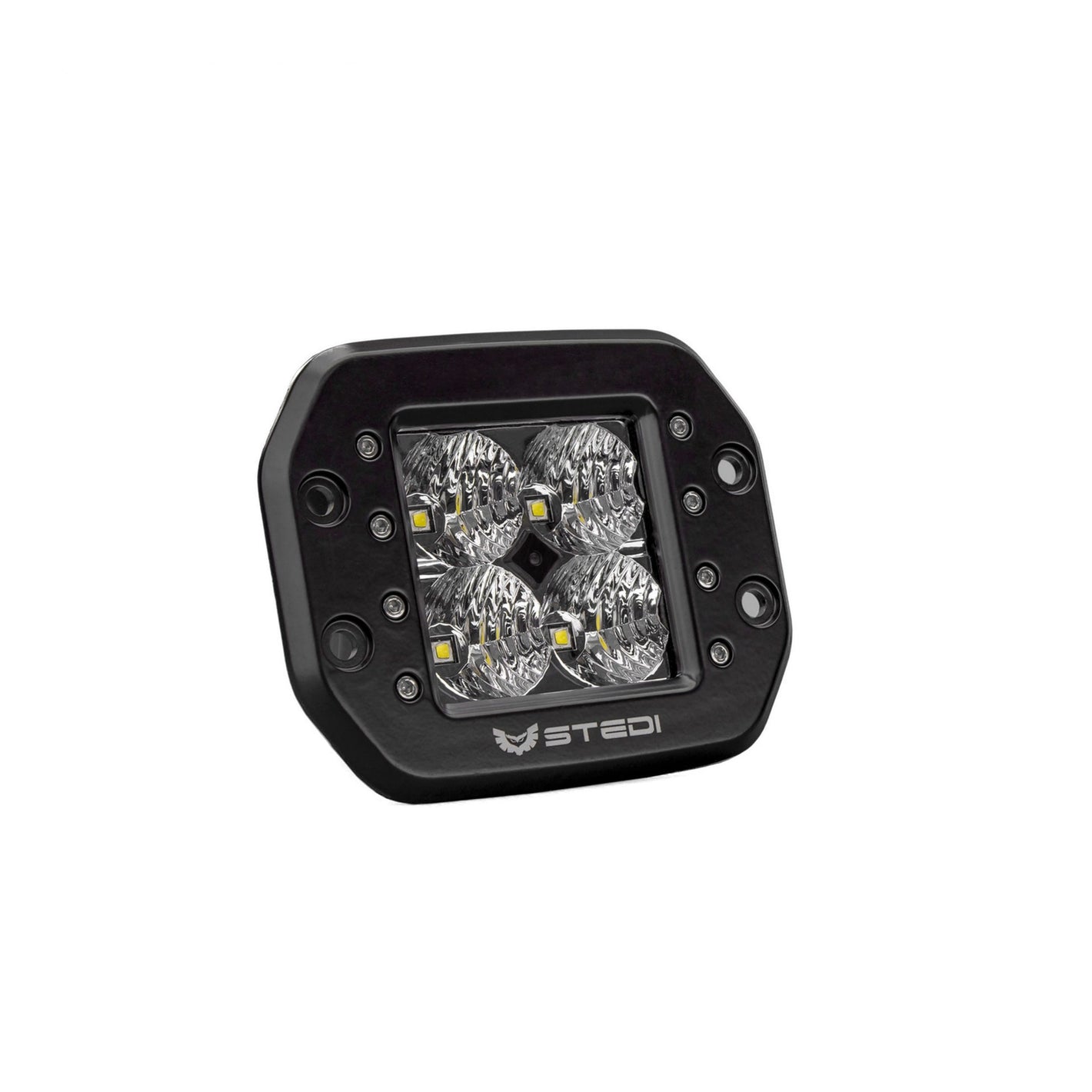 C-4 Black Edition Flush Mount LED Light | Flood STEDI