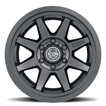 Icon Alloys, Vector 6, Satin Black