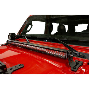 Jeep Wrangler JL 18-20 30 Inch Light Bar Hood Hinge Brackets