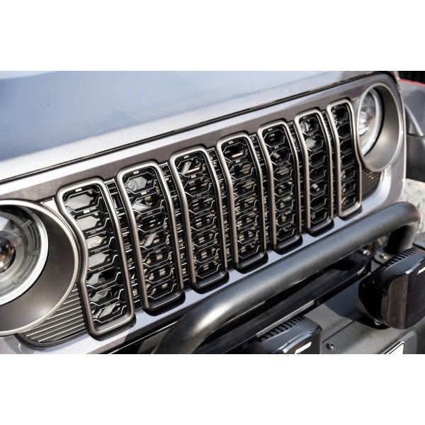 Jeep Wrangler JL &amp; Gladiator JT 18-23 Gen 2 JL Grill Upgrade Kit