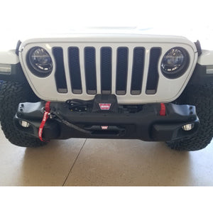 Jeep Wrangler JL & Gladiator JT 18-23 Front Winch Plate For Rubicon Bumper