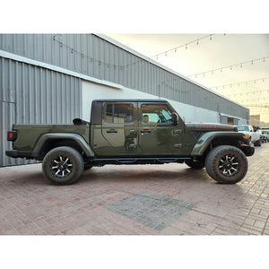 Jeep Gladiator JT 19-23 Side Steps, Nerf Bars, Stealth Edition