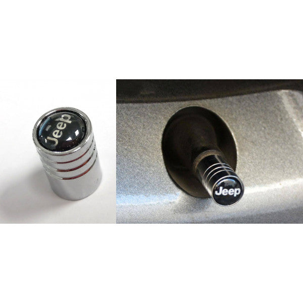 Jeep Wrangler Valve Cap Black