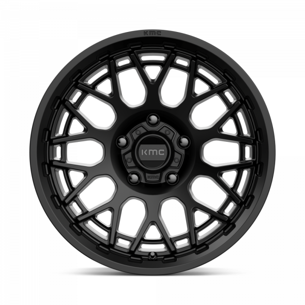 KM722 TECHNIC Wheel, 17x8.5, 5x127, ET0, Satin Black