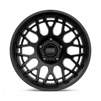 KM722 TECHNIC Wheel, 17x8.5, 5x127, ET0, Satin Black