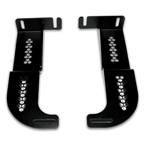 حاملات تثبيت شريط إضاءة LED مقاس 20 بوصة لسيارة تويوتا لاند كروزر LC 300 مقاس 22-23، وشبكة خارجية