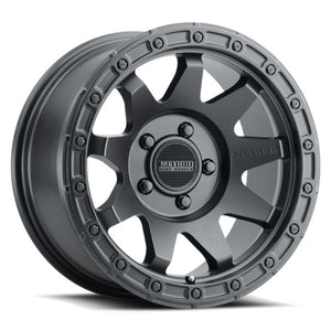 MR317, 17×8.5, 0mm Offset, 5×5, Matte Black, Wheel