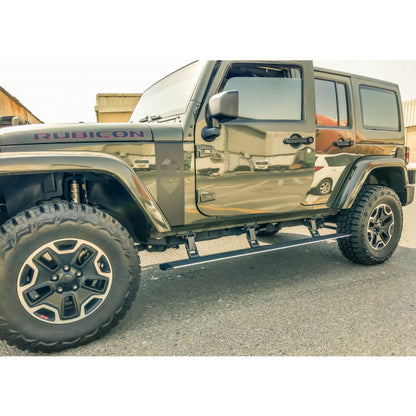 Jeep Wrangler JK 4DR 07-17 Power Steps, Automatic Side Steps