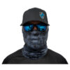 Face Shield - Blue Digital Camo