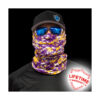 Face Shield – Purple & Gold Digital