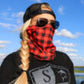 Face Shield - Lumberjack | Red Plaid