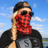 Face Shield - Lumberjack | Red Plaid