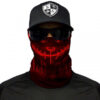 Face Shield - Neon Purge Red